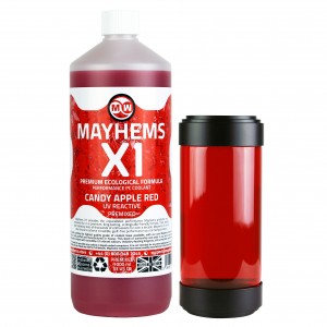 Mayhems X1 Eco Premix Red Candy Apple 1 literes készre kevert vízhűtő folyadék (MX1P1LREX6)